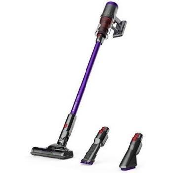 PRIXTON Thor - Aspiradora/Aspirador sin Cable para el Hogar de 11Kpa Aspirador Vertical y de Mano 2 en 1, 650 ml, Filtro Hepa, Incluye Cepillo Motorizado y Boquilla para Esquinas