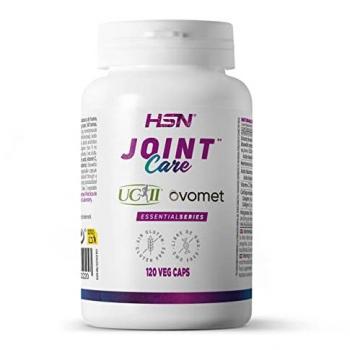 Cuidado Articular HSN - 120 Cápsulas Vegetales | Colágeno Tipo-II (UC-II®), Membrana de Cáscara de Huevo (Ovomet®), Boswellia Serrata, Ácido Hial