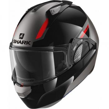 Casco de Moto Shark Evo GT Sean - Negro Gris (XS)
