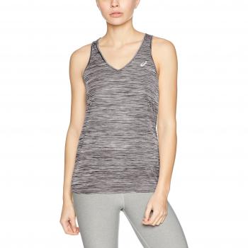 Asics Fuzex Layering Tank Camiseta de Tirantes, Mujer, Negro
