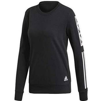 adidas W Block Crew Sudadera, Mujer, Black, 2XS