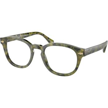 Polo Ralph Lauren PH2272 5436 Men's Eyeglasses Tortoiseshell Panthos Green Frame Size 50 with Blue Light Block Available
