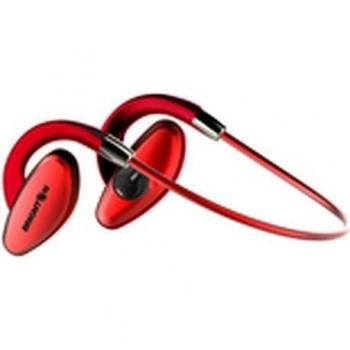 Brigmton BML-07-R - Auricular in-ear micro deportivo, rojo