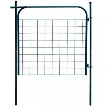 vidaXL Garden Fence Gate Outdoor Patio Lawn Border Edge Fencing Barrier Green