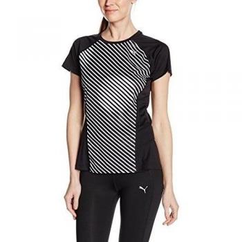 Puma 51374602 - Camiseta, para mujer, color negro, talla large