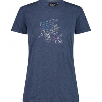 CMP Women's Blue T-Shirt - Size 34/2XS