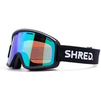 Máscara de Esquí Shred Monocle Negra con Espejo CBL Plasma CAT3 Unisex