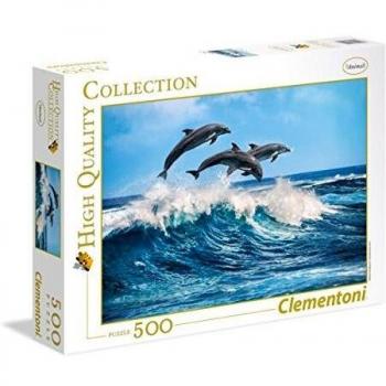 Dolphins 500-Piece Puzzle by Clementoni