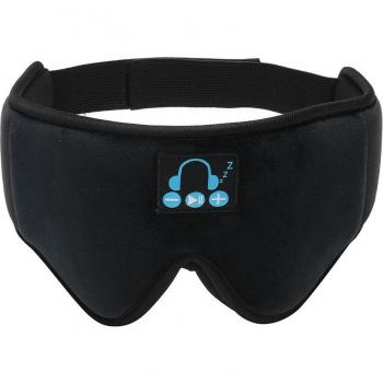 Mascarilla especial Bluetooth con auriculares estéreo para dormir y escuchar música, gafas de viaje y cubrebocas lavable