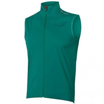 Chaleco de ciclismo Endura Pro SL Lite cortavientos verde esmeralda talla S