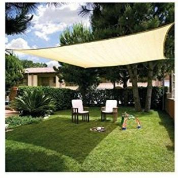 Desconocido Kit SunNet Malla Sombreadora Impermeable Beige