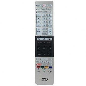 Toshiba TV Mando a Distancia De Repuesto, Reemplazo de Control Remoto Compatible para Televisores Smart LCD LED