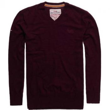 Superdry - Jerséi - para hombre PLUM/PORT XXL