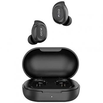 Auriculares Bluetooth, QCY T7 Control Táctil Inteligent Auriculares Inalámbricos Bluetooth 5.1 HiFi Mini TWS Estéreo In-Ear Auriculares Inalámbricos con Tipo-C Cables Auriculares