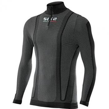 SIXS TS13-CB-S Camiseta Ts13, Negro, Talla S