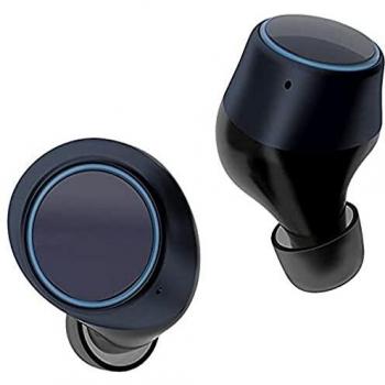 Auriculares Intrauditivos Creative Outlier Air V2 Bluetooth con Asistente Siri, USB Tipo C, Color Azul Metálico