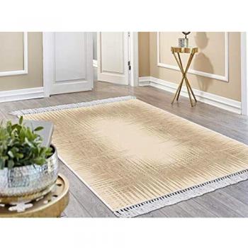 Homemania HALI-90082 - Alfombra Estampada Sound 3 Estampada, Moderna, Multicolor de Tela, 80 x 120 x 0,1 cm