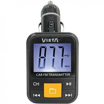 Vieta VC-TF088BK - Transmisores FM, color negro