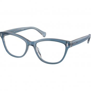 Ralph by Ralph Lauren RA7152U 6068 Women's Eyeglasses Blue Size 54 (Frame Only) - Blue Light Block Available
