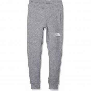 The North Face Kids TNF Pantalón Polar, Niños, tnflightgreyhthr/tnfwhite, XS