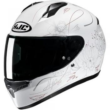 Casco Integral HJC C10 Epik Dama Blanco-Rosa XS 54-55