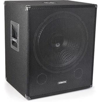 Vonyx SMWBA18 Subwoofer Bi-Amplificado 18