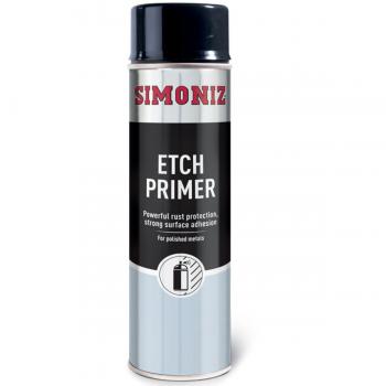 Simoniz Etch imprimación aerosol puede coche motocicleta plata – 500 ml UK