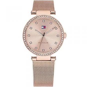 Tommy Hilfiger Womens Analogue Classic Quartz Watch with Stainless Steel Strap 1781868