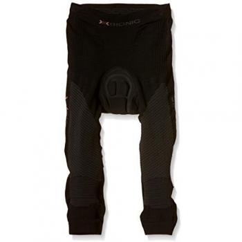 X-Bionic Biking Comfort Pantalon Pirata, Mujer, Negro/Antracita, M