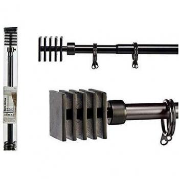 Gift Decor Barra, Materiales Varios, Negro, 4.5 x 180 x 4.5 cm
