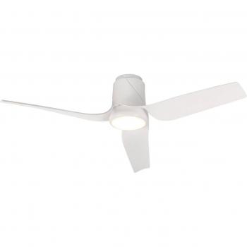 Ventilador de techo LED Ushuaia blanco DC silencioso Ø 134 cm CCT
