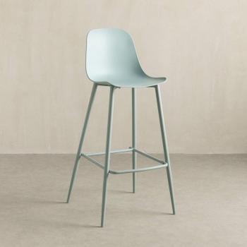 Taburete polipropileno verde Kenay Home 49,5 x 101,5 cm