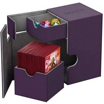 Ultimate Guard Flip´n´Tray Deck Case 100+ Caja de Cartas Tamaño Estándar XenoSkin Violeta