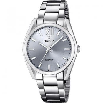 Reloj Festina F20622/J Boyfriend Collection para Mujer con Correa de Acero Inoxidable 316L Gris
