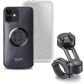 Kit de Montaje para Moto SP Connect para iPhone 12 Mini - Color Negro, Tamaño Único