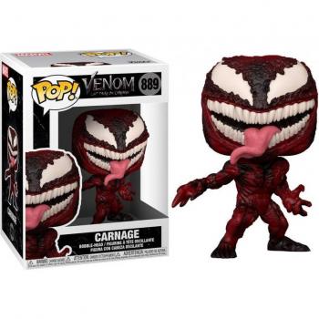 Figura POP Marvel Venom 2 Carnage, tipo de producto: Figura coleccionable, características: diseño detallado, material vinilo, altura aproximada de 9 cm, parte de la colección Funko Pop!, personaje basado en el universo