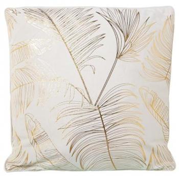 Cojín Crema Textil 43 x 43 cm Alexandra House Living