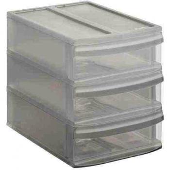 Rotho Systemix 1146096096 - Cajón archivador de plástico, tamaño S