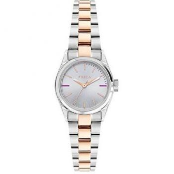 FURLA Reloj Analógico para Mujer de Cuarzo con Correa en Acero Inoxidable R4253101518