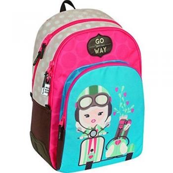 Sportandem Lil'ledy Wanderlust 020022 Mochila Tipo Casual, 44 cm, Multicolor