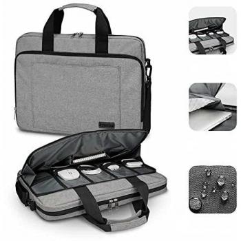 Maletín Subblim Air Padding Laptop Bag para Portátiles hasta 15.6 - Cinta para Trolley - Gris - SUB-LB-4APLB10