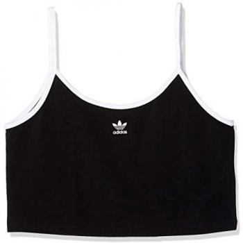 adidas Spaghetti Strap Camiseta sin Mangas, Mujer, Black/White, 44