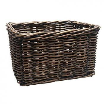 New Looxs Brisbane Cesta para Bicicleta, Unisex, marrón, 46 x 33 x 26 cm