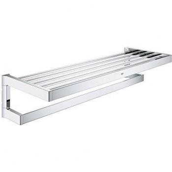 Grohe Selection Cube Multi Towel Rack - 600mm Chrome Metal