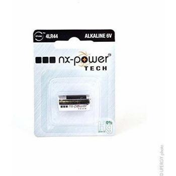 Pila Alcalina 4LR44 Nx Power Tech Blister x1 - 0% Hg - 6V 170mAh