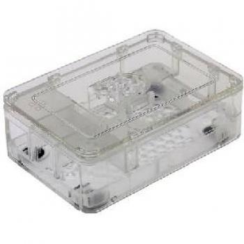 Raspberry 9084218 - Caja de Ordenador, Transparente