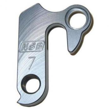 NSB Giant/Kona Pata de Marchas para Marco Unisex, Plata