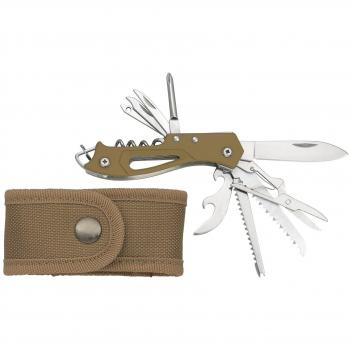 IMEX EL ZORRO 11114-A Navaja Multiusos, Hombre, Verde, 6.5 cm
