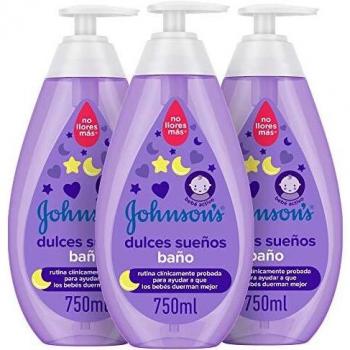 JOHNSON´S gel de baño dulces sueños dosificador - 3 x 750 ml