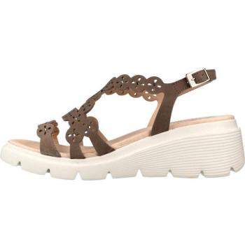 Sandalias y Chanclas 24 Horas para Mujer en Color Beig, Modelo ESPIEL 24H, Confort Relax-S